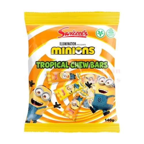 Swizzels Minions Tropical Chew Bars 140g