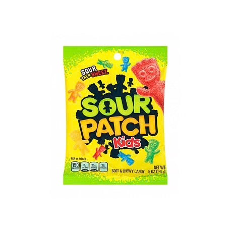 Sour Patch Kids Soft & Chewy Candy 141g