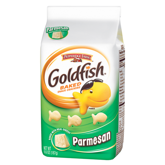 Goldfish Parmesan Crackers 187g single retail pack