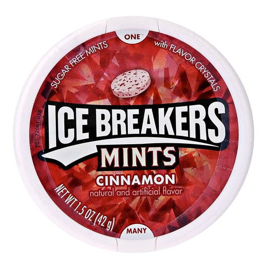 Ice Breakers Cinnamon Mints 36g single retail pack