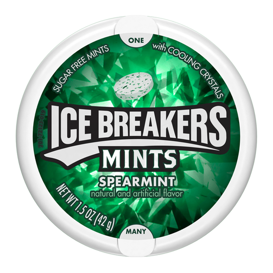 Ice Breakers Spearmint Mints 36g single retail pack