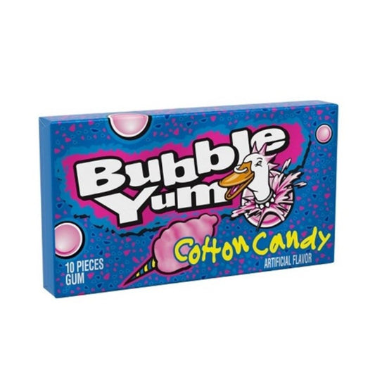 Bubble Yum Cotton Candy Gum 79g single retail item