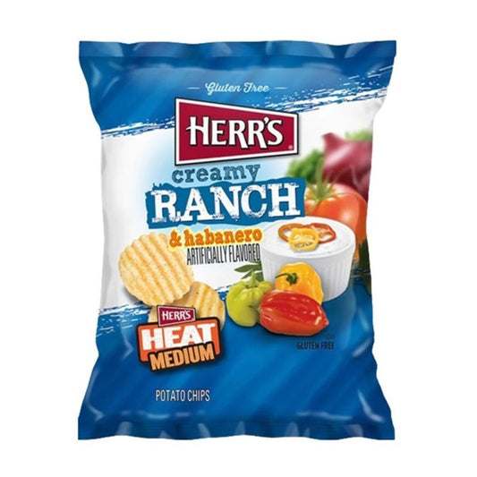 Herr's Creamy Ranch & Habanero Cheese Curls 170g single retail item