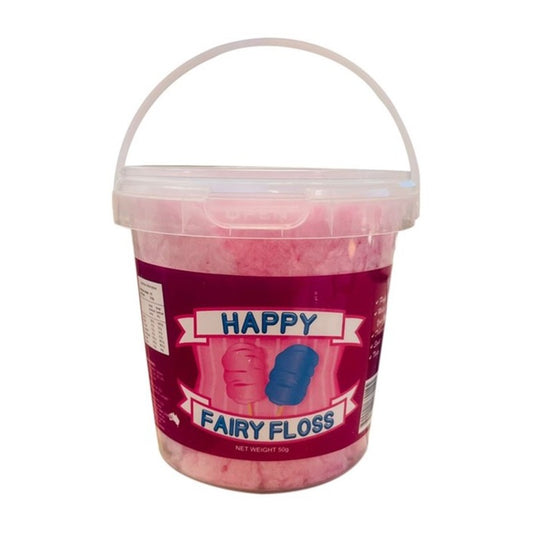 Happy Fairy Floss Watermelon 50g single retail item