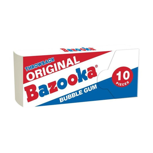 Bazooka Original Bubble Gum Wallet Pack 60g single retail item