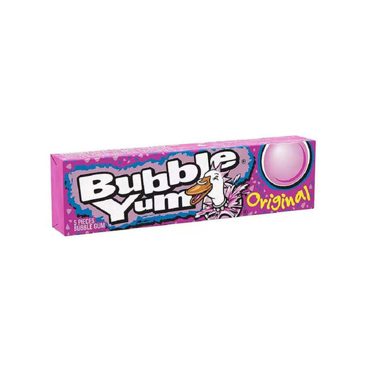 Bubble Yum Original Bubble Gum 40g single retail item