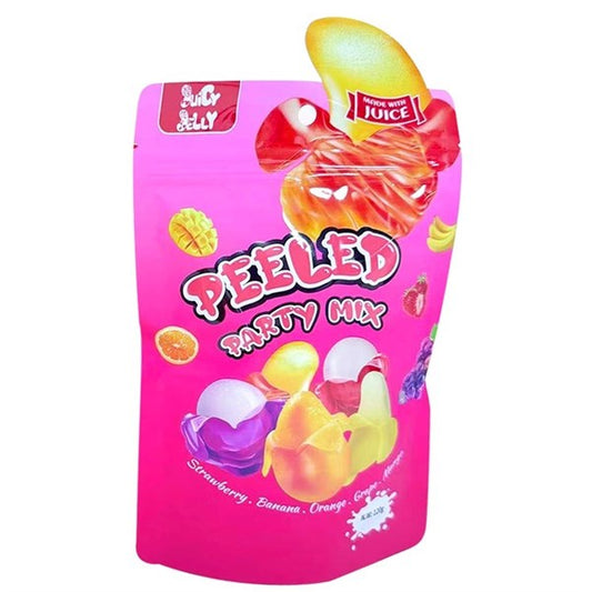 Juicy Jelly Peeled Gummy Party Mix 120g single retail item