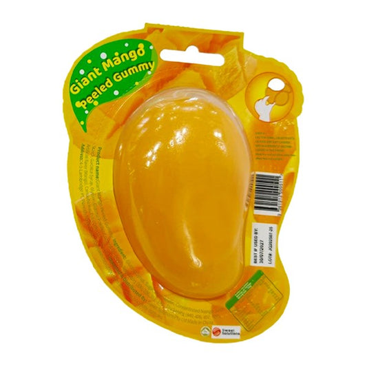 Juicy Jelly Giant Peeled Mango Gummy 135g single retail item