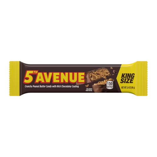 5th Avenue King Size Chocolate Bar 96g single retail item
