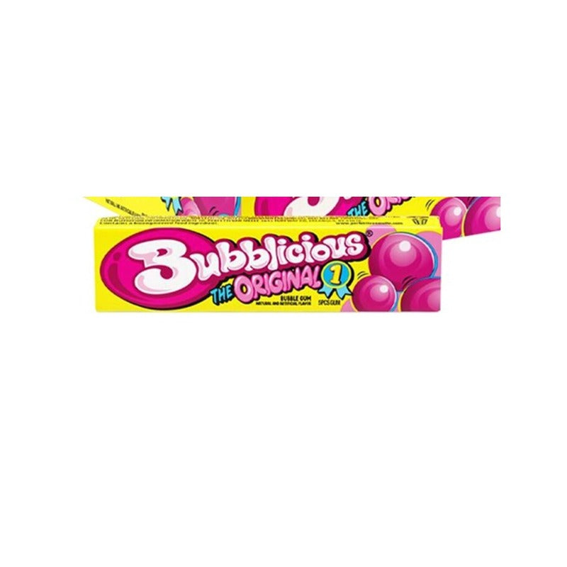 Bubblicious Original Bubble Gum 5 Piece single retail item