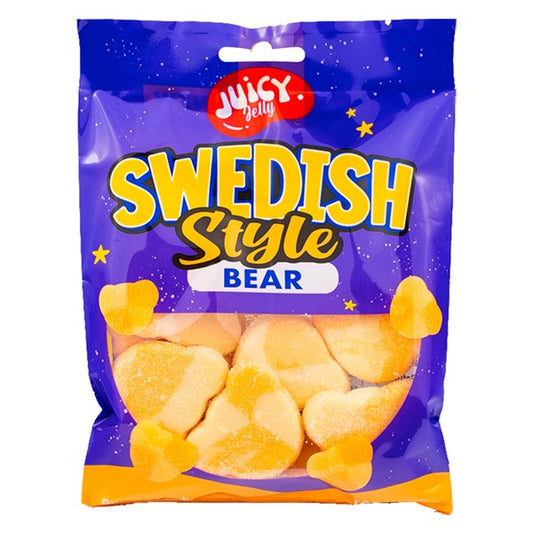 Juicy Jelly Swedish Style Mango Bears 100g single retail item