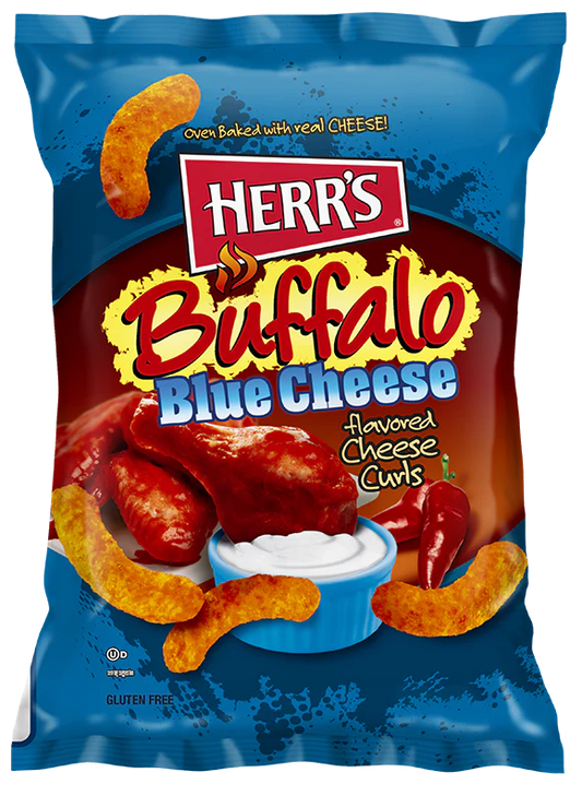 HERR’S Buffalo Blue Cheese Cheese Curls 170g