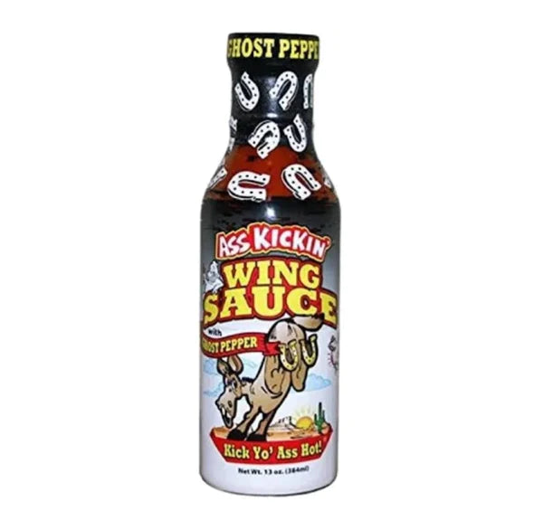 AssKickin’ Wing Sauce with Ghost Pepper 384 ml