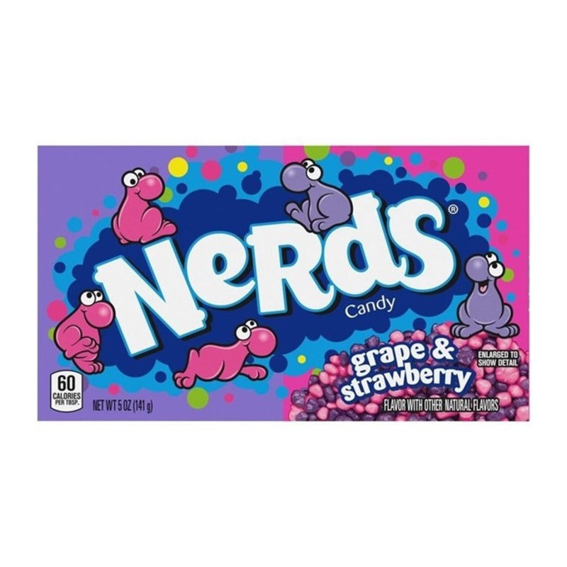 Nerds Strawberry & Grape 141g single retail item