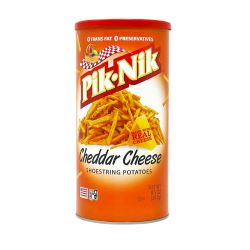 Pik-Nik Cheddar Cheese Shoestring Potatoes 241g