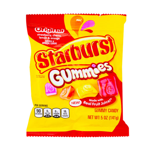 US Starburst Gummies Original 141g