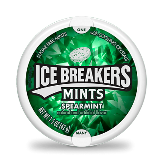 Ice Breakers Spearmint Sugarfree Mints