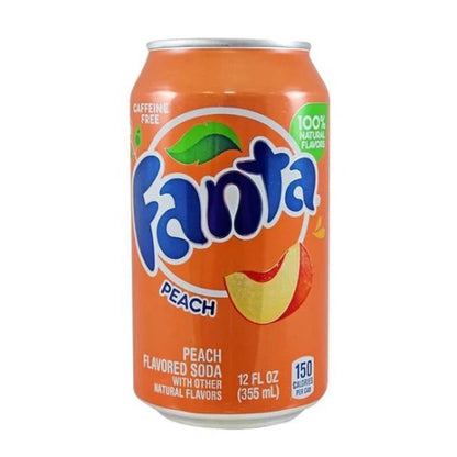 US Fanta Peach 355ml American peach soda