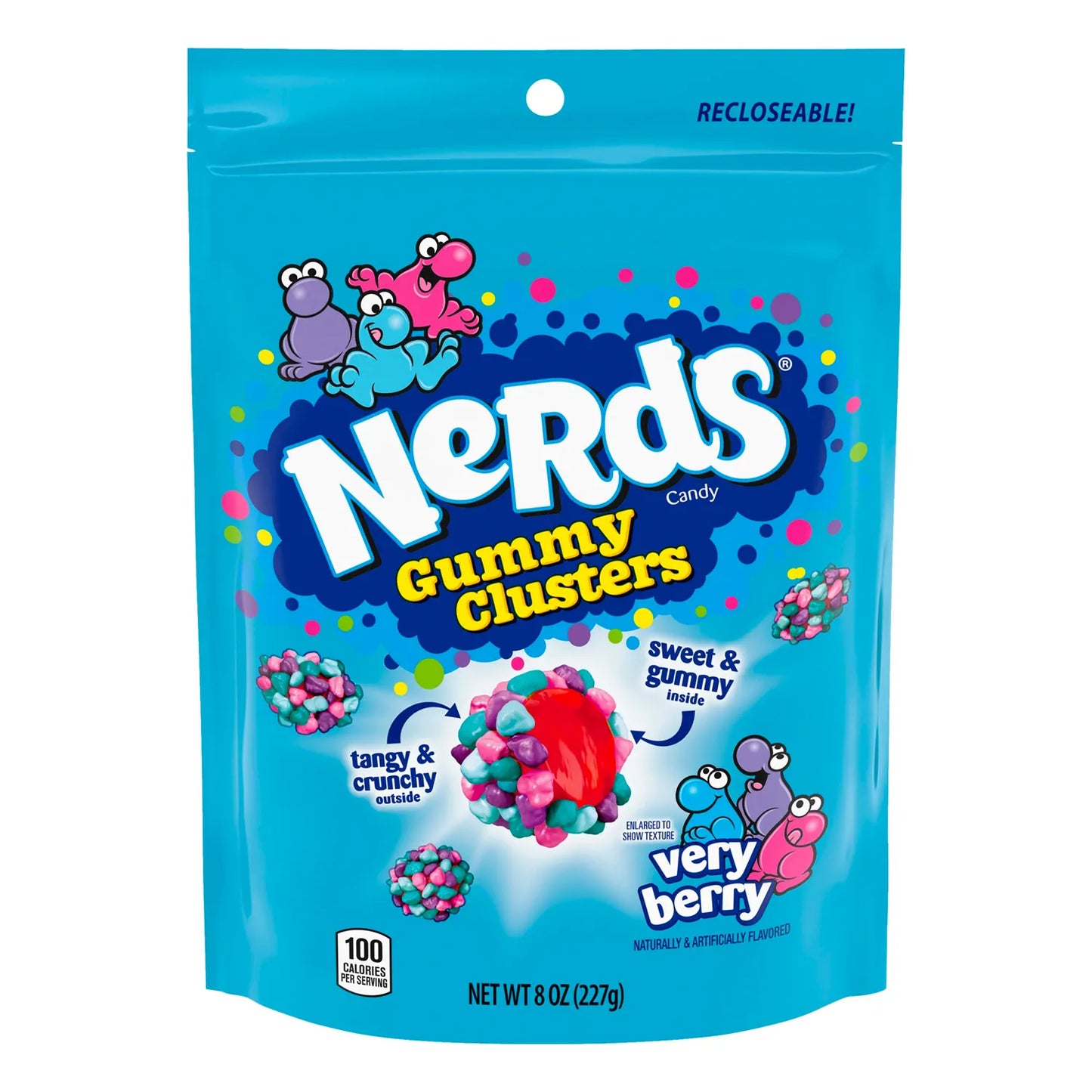 Nerds Gummy Clusters Very Berry 226g