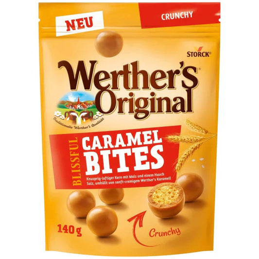 Werther’s Caramel Bites 140g (BBD:- 07/25)