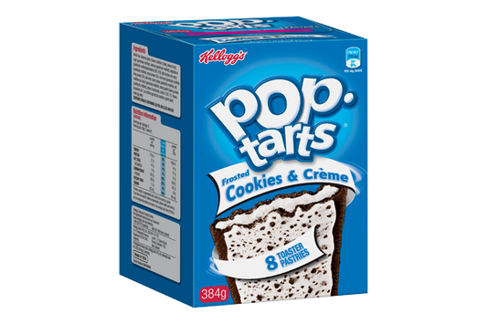 Kellogg’s Pop Tarts Frosted Cookies & Crème 384g