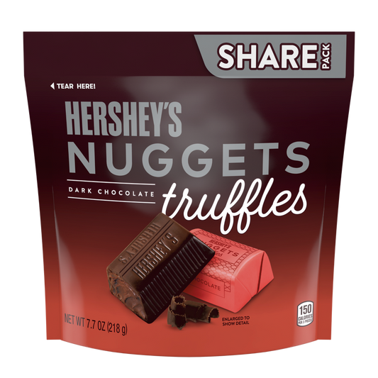 Hershey’s Nuggets Truffles Dark Chocolate 7.7Oz