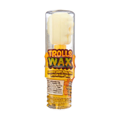 Trolls Wax Compressed Candy Troll Head With Gel Candy Wax Cola 1.41Oz