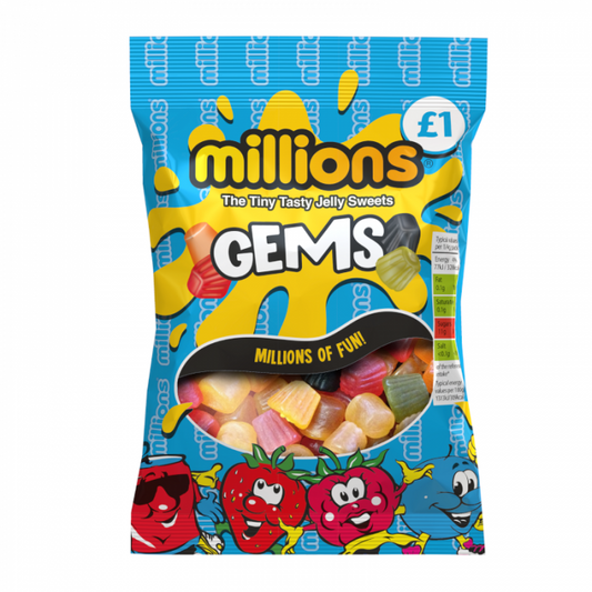 UK Millions Gems 120 g
