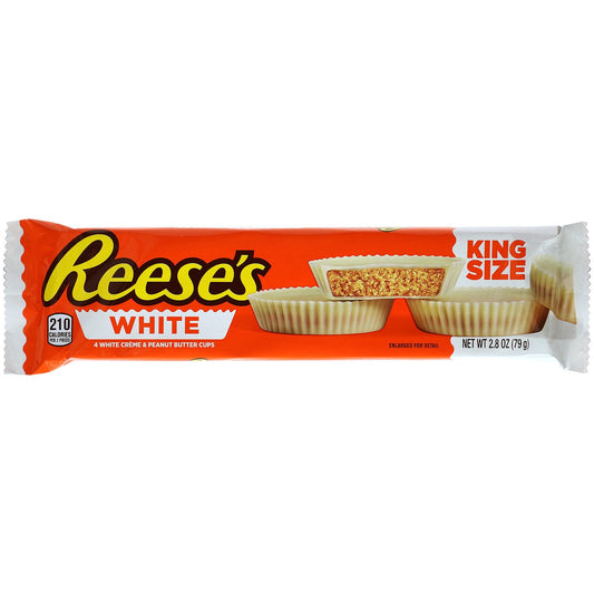 Reese's White Peanut Butter Cups King Size 79g single retail item