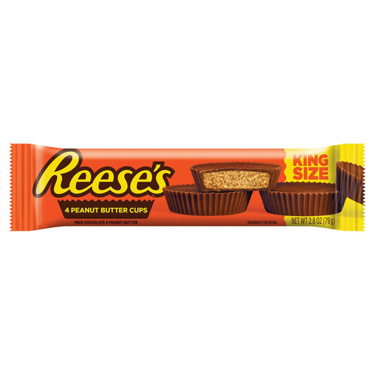 Reese's 4 Peanut Butter Cups King Size 79g single retail item