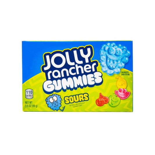 Jolly Rancher Sour Gummies Theatre Box 99g single retail item