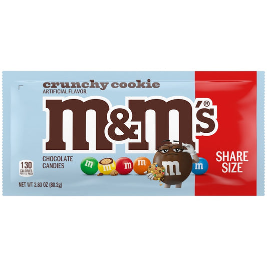 US M&M Crunchy Cookie Share Size 80.2g