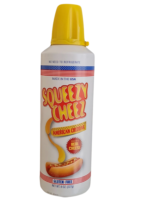 US Squeezy Cheez American Cheddar 227g