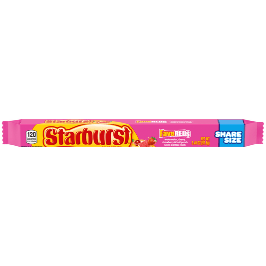 US Starbust Fruit Chews Fave Reds Share Size 97.8g