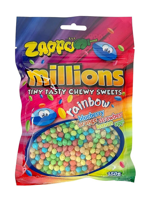 Zappo Millions Rainbow Chewy 150g