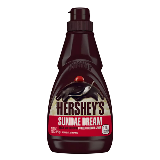 Hershey’s Sundae Dream Double Chocolate Syrup 15 Oz