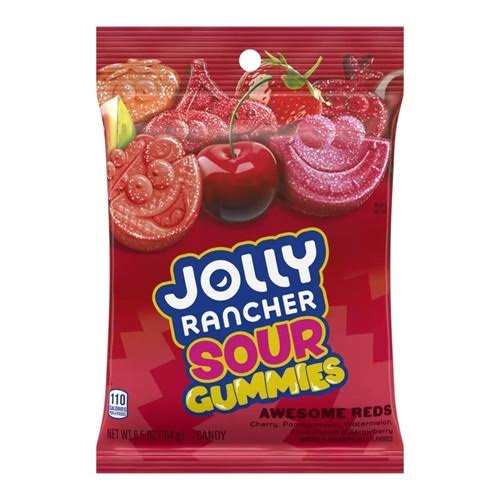 Jolly Rancher Gummies Sour Awesome Reds 184g