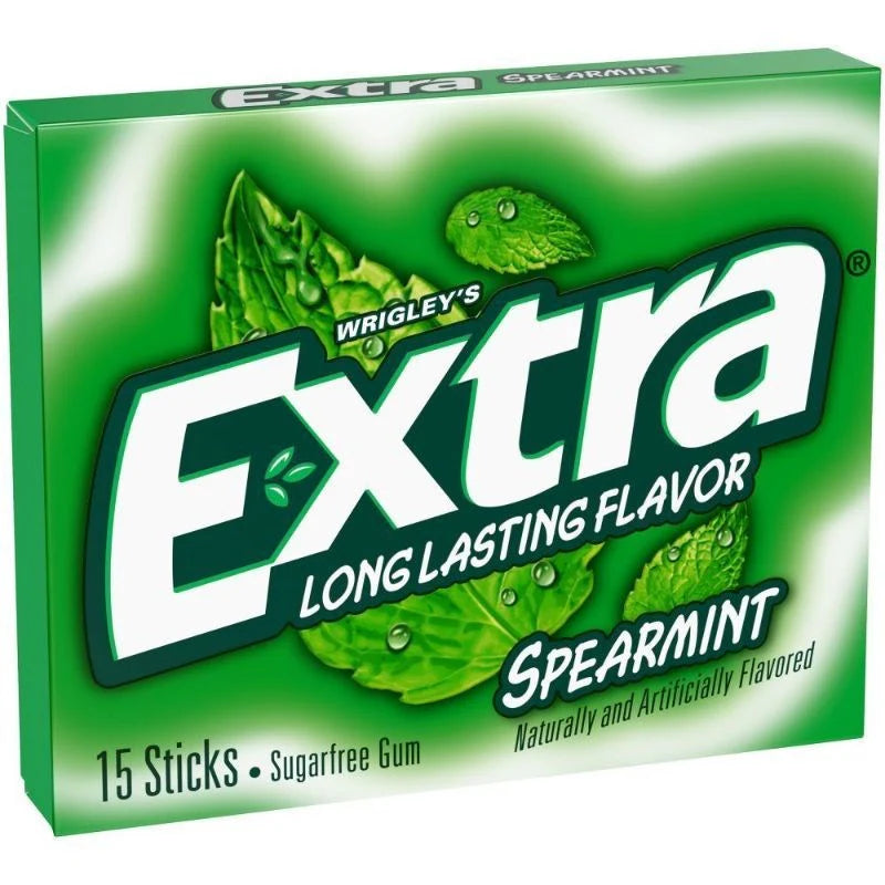 Wrigley’s Extra Spearmint Sugarfree Gum