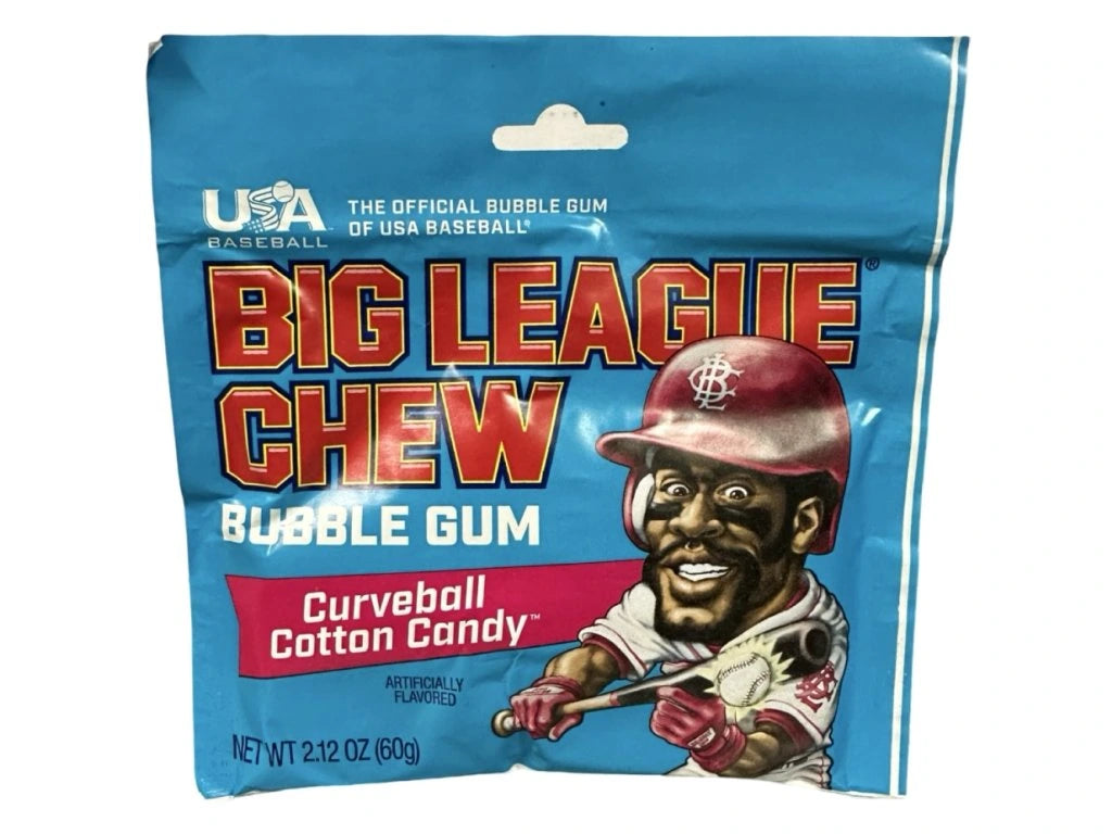 US Big League Chew Cotton Candy Bubble Gum 60g