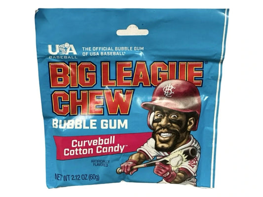 US Big League Chew Cotton Candy Bubble Gum 60g