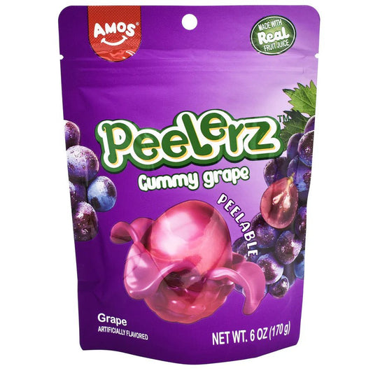 Amos Peelerz Grape Gummy 170g