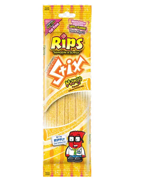 Rips Licorice Stix Mango 1.76Oz