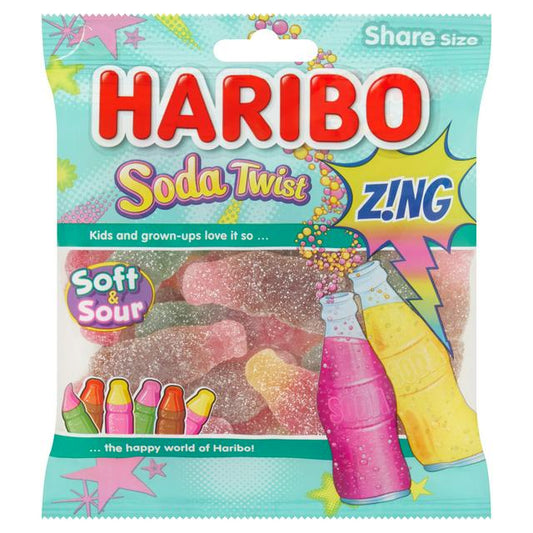UK Haribo Soda Twist 176g