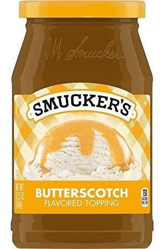 Smucker’s Butterscotch flavored topping 347g
