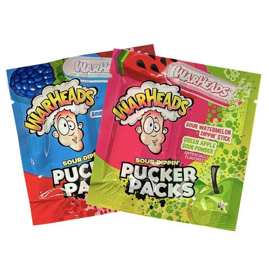 Warheads Sour Dippin’ Pucker Packs 15g