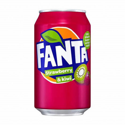 UK Fanta Strawberry &Kiwi 330ml