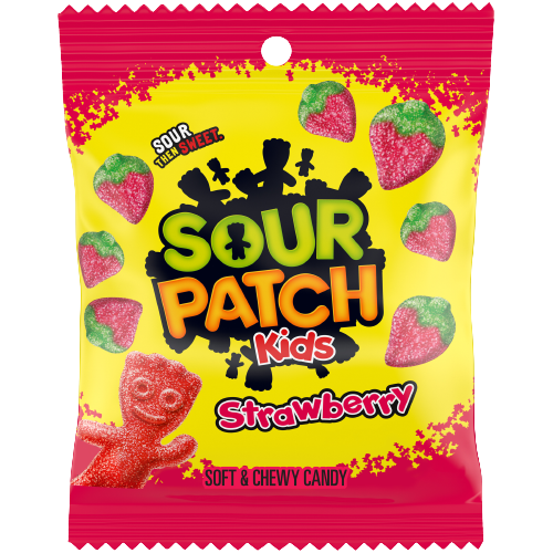 Sour Patch Kids Strawberry Soft & Chewy Candy 102g