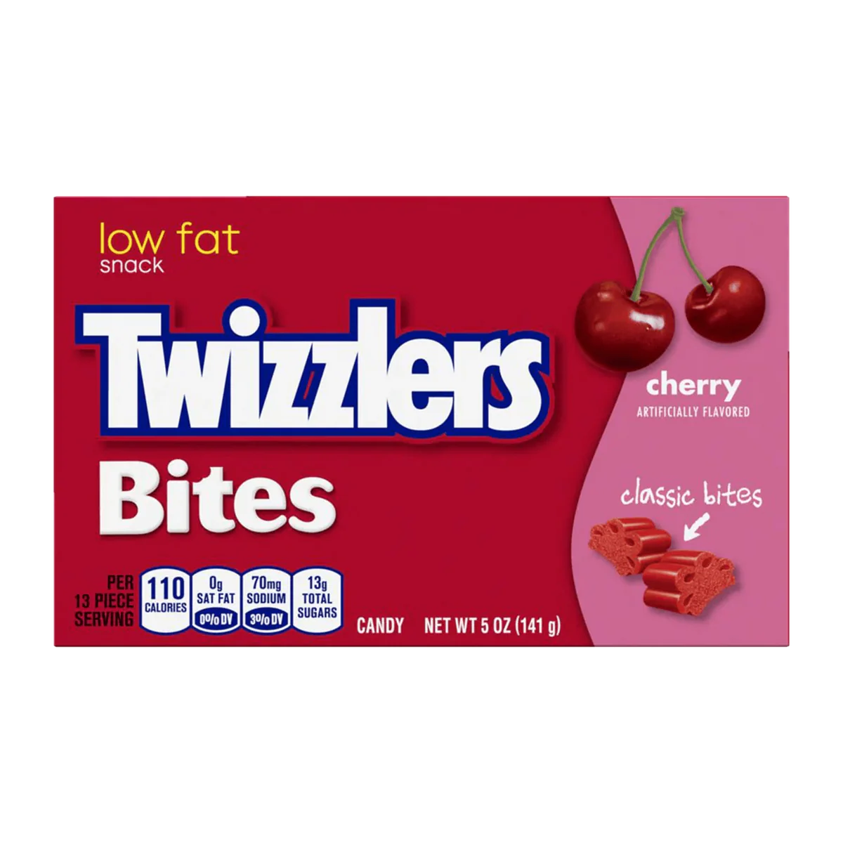 US Twizzlers Cherry Bites Theatre Box 141g