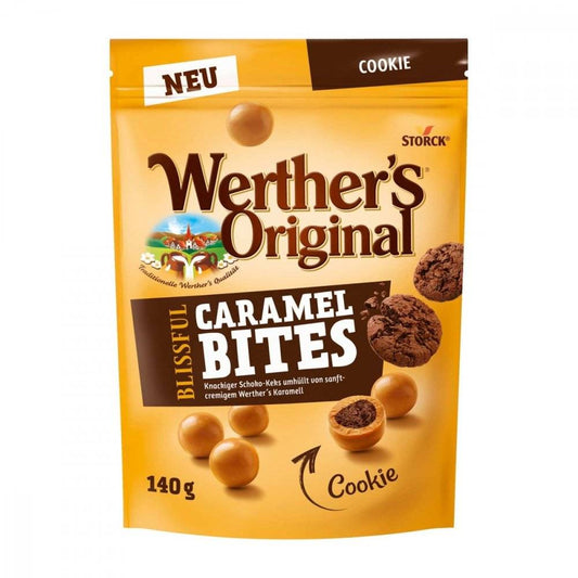 UK Werther’s Original Caramel Bites Cookie 140g
