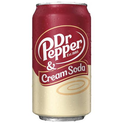 Dr Pepper Cream Soda 355ml can